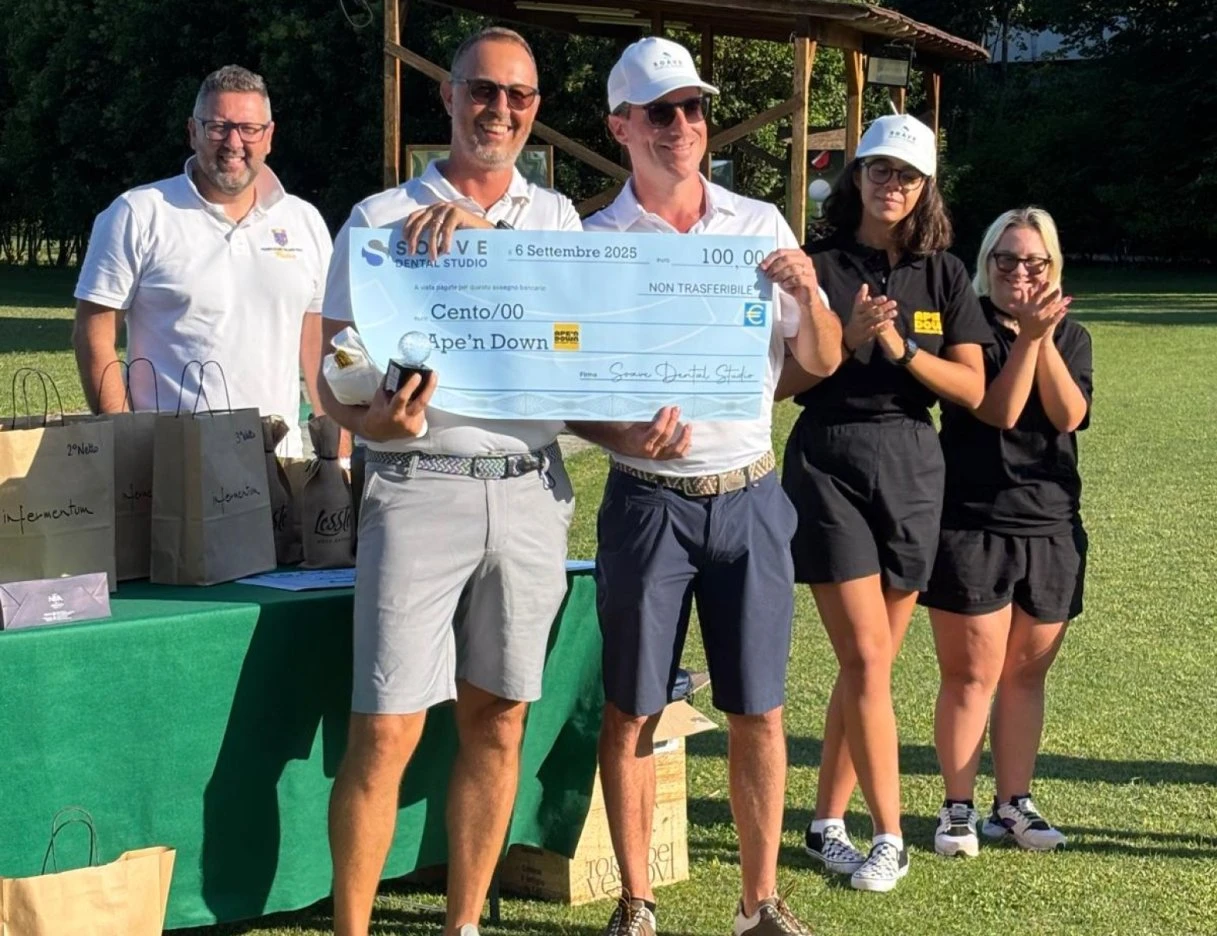 Il team Ape'n Down a Catering Golf Club LaMusella