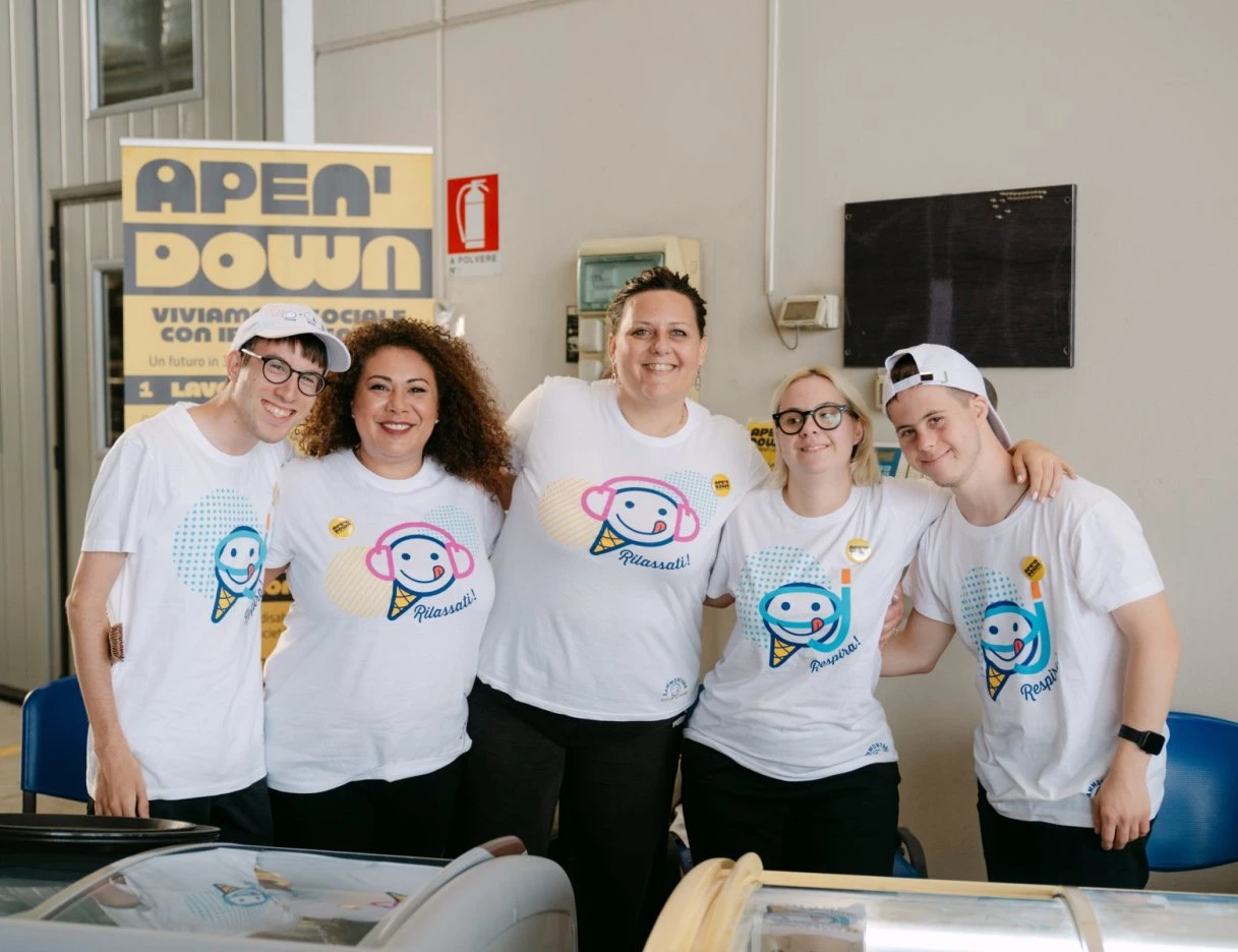 Il team Ape'n Down a Collaborazione con SAMMONTANA 2025